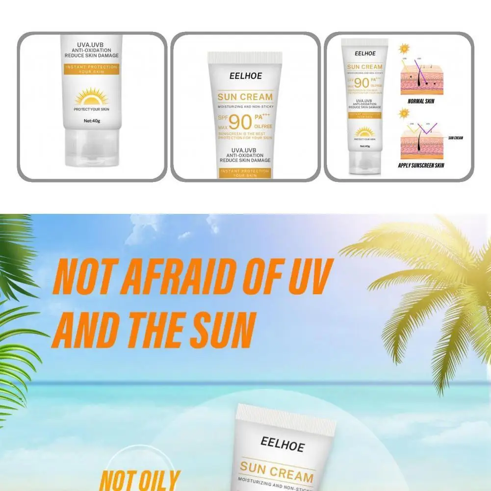 

Non-irritating Plant Extracts Body Makeup Sunscreen Lotion for Neck