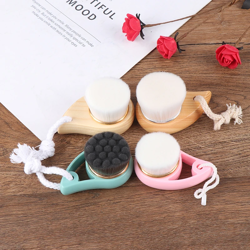 1pc Face Clean Brush Wash Deep Cleansing Soft Fiber Mild Massager Facial Care Skin Pore New | Красота и здоровье