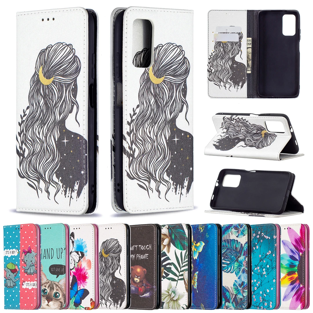 

Xiaomi Poco X3 NFC M3 Painted leather Phone case Magnetic flip cover