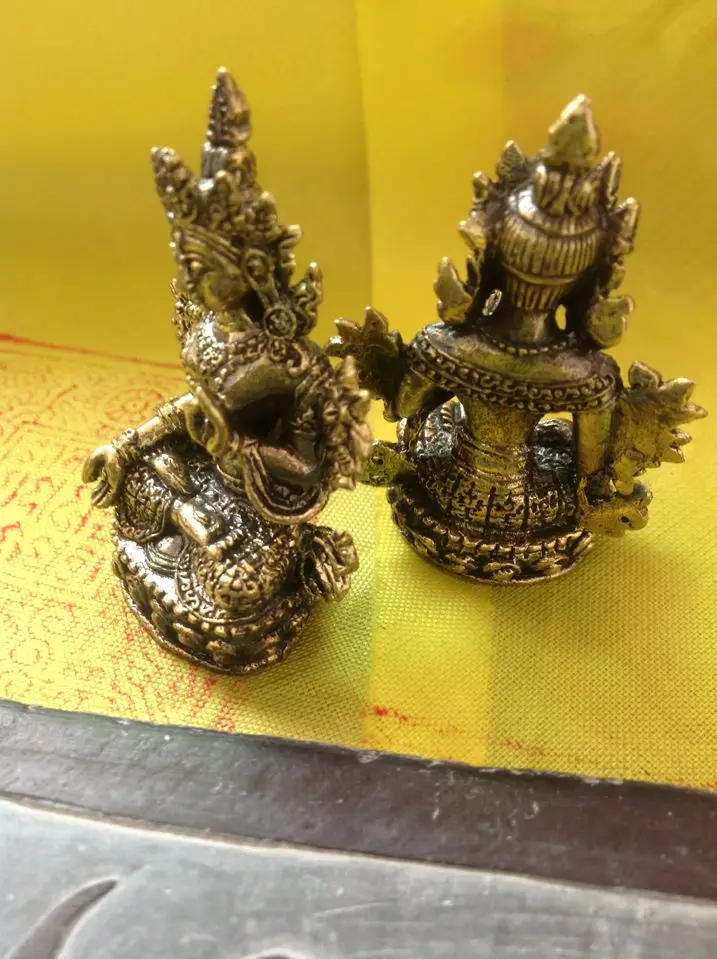 Тибетский буддизм Белая Тара медный амулет статуя Будды|Подвески| |