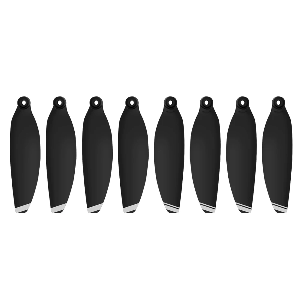 Black Sliver 8 шт. легкие 4 пары пропеллеров 4726F складные низкие шумовые аксессуары для DJI Mavic Mini Drone аксессуары - Цвет: Black Sliver