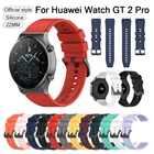 Ремешок для часов Huawei GT2 Pro band Amazfit GTR 47 мм, силиконовый браслет для Samsung Galaxy Watch 3 4546 мм Gear S3 Frontier, 22 мм