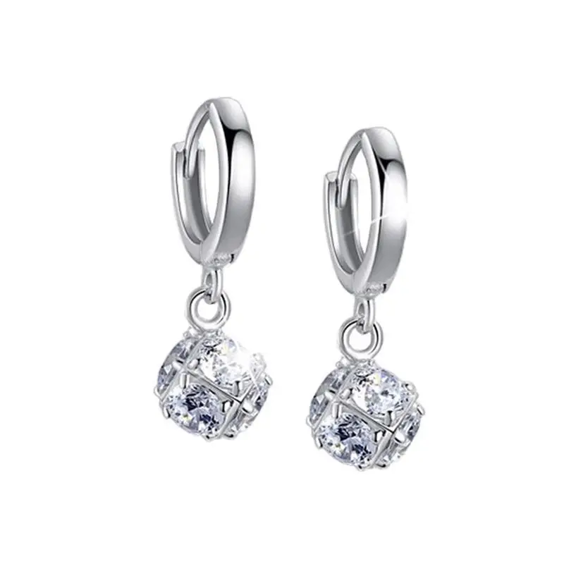 Новинка серьги swarovski с кристаллами для женщин ювелирные изделия модные
