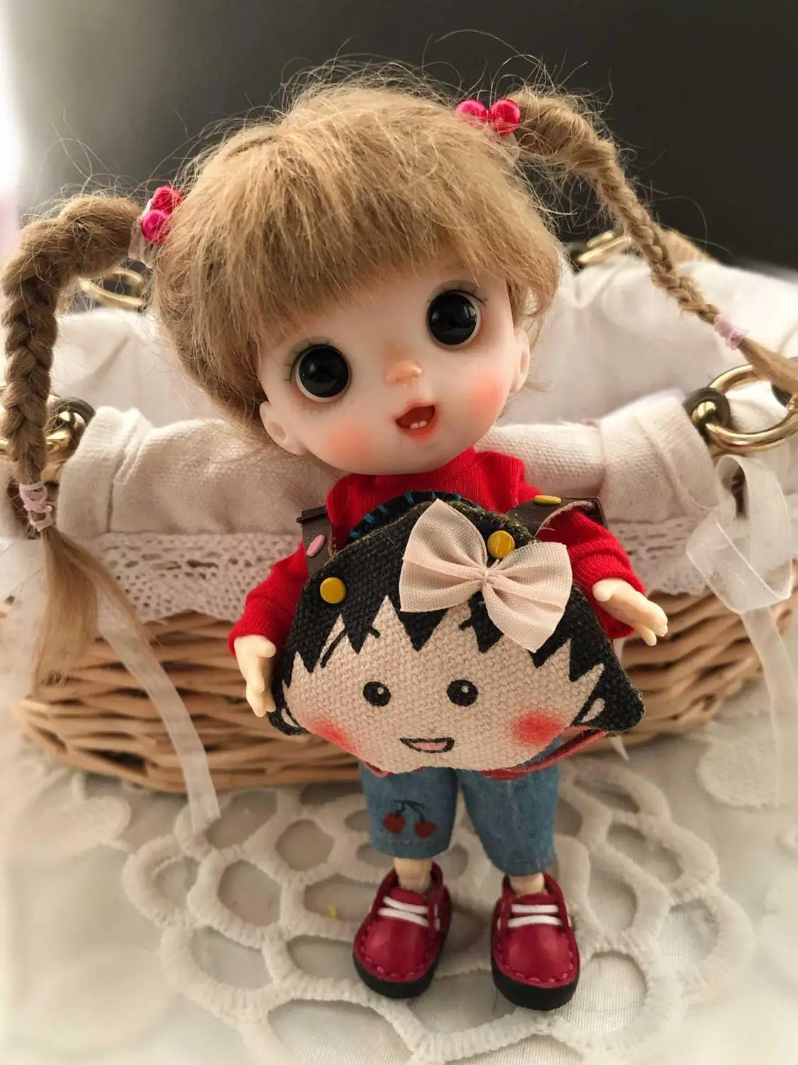 OB11 кукла голова Кастомизация 1/8 BJD куклы OB Полимерная глина