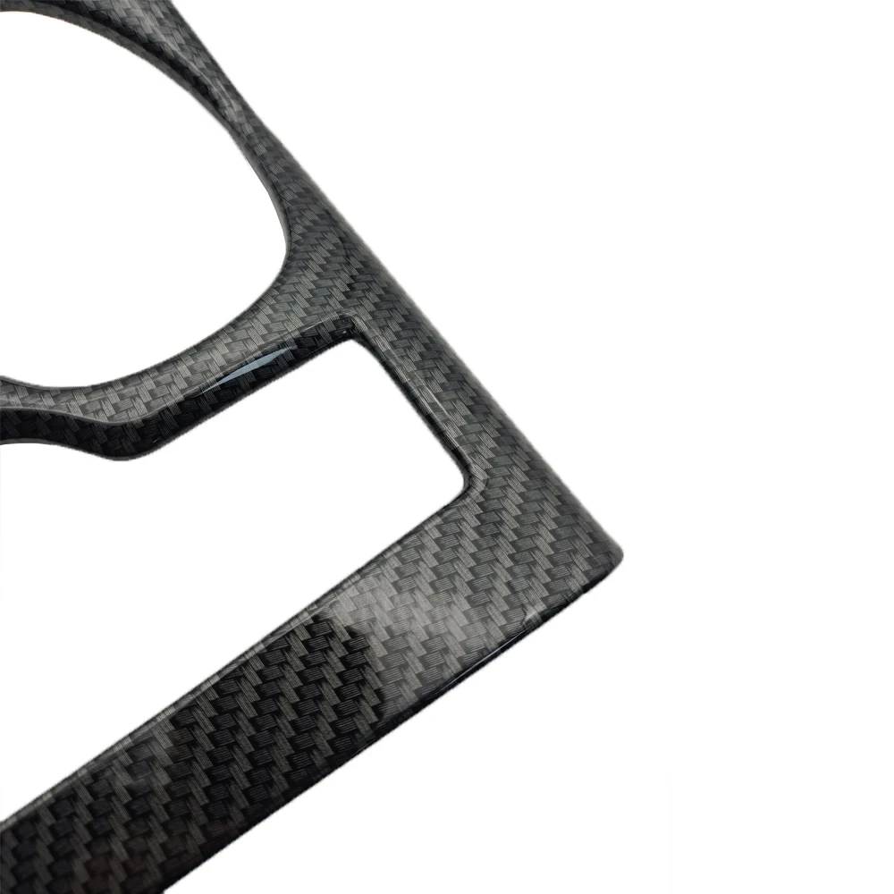 Автомобильный держатель для стакана с водой рамка отделка панели ABS углеродное