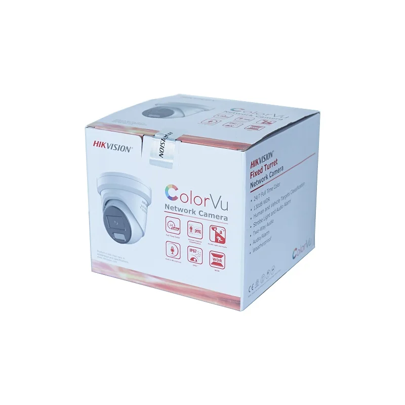 Стробоскоп Hikvision DS-2CD2347G2-LSU/SL 4 МП стробоскопический свет и звукоПредупреждение