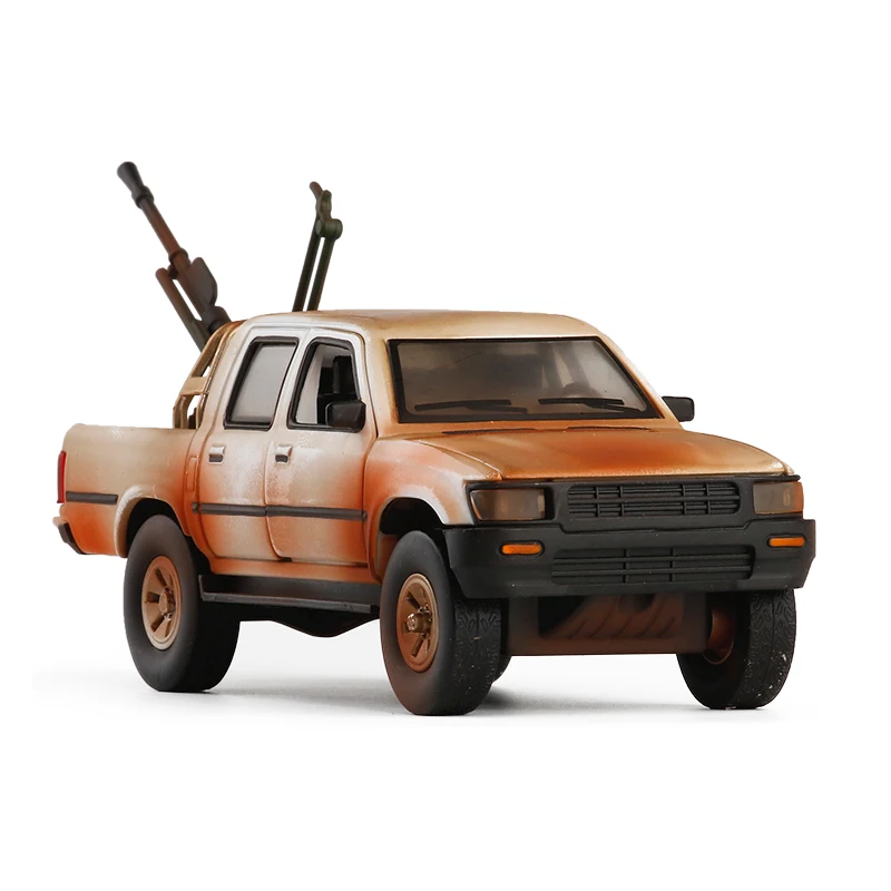 HOMMAT 1/32 бронзовая Toyota Hilux пикапа анти бак пистолет из сплава 1:32 литья под давлением