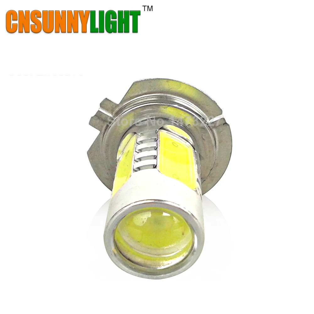 1 шт. Автомобильные светодиодные лампы H7 COB 7 5 Вт 6000 К|car h7|bulb 12vh7 cob |