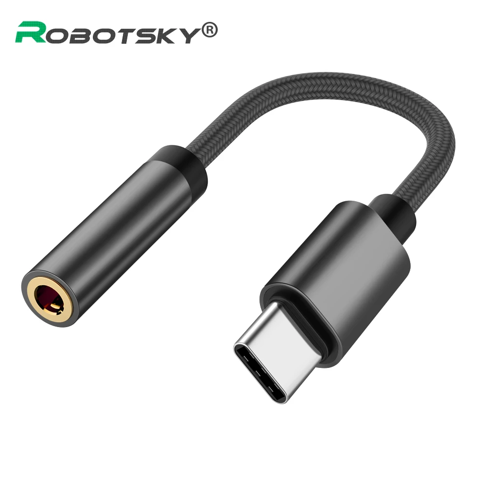 Аудиокабель AUX с разъемами USB Type-C и 3 5 для наушников | Электроника