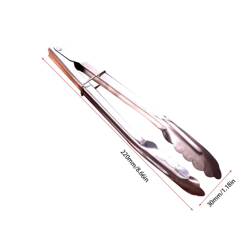 

Stainless Steel Multifunction Food Clip Baking Clip Steak Bread Pastry Clamp Portable Kitchen Tools for BBQ Grilling