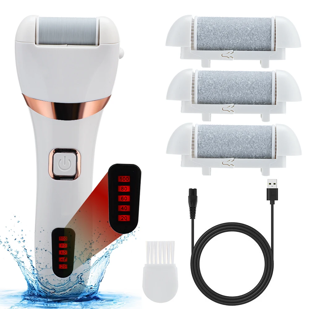 Portable Electric Foot File Two-Speed Adjustment Pedicure Tools Dead Skin Callus Remover USB Foot Grind Machine Foot Care Tool