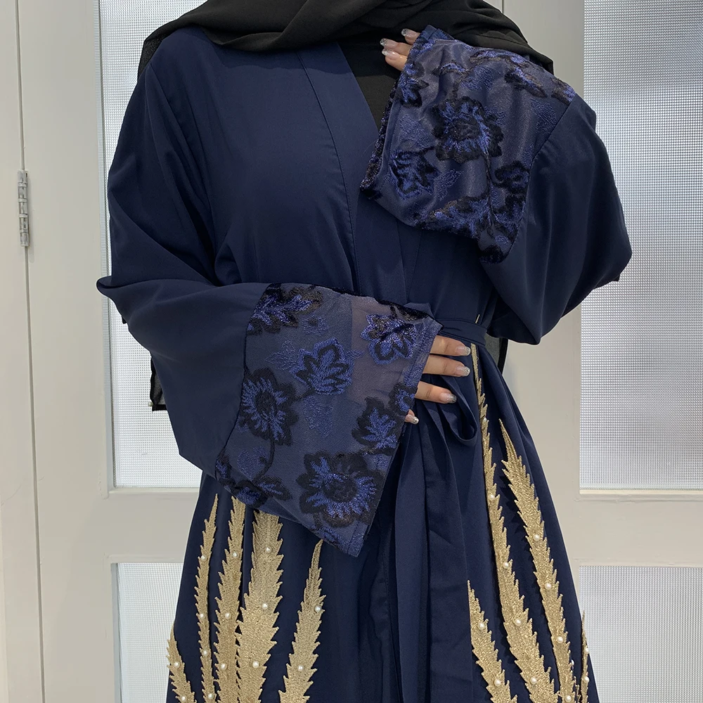 

Eid Mubarek Dubai Abaya Turkey Robe Longue Femme Muslim Fashion Kimono Kaftan Islam Clothing Abayas For Women Sukienki Mujer
