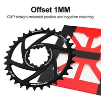 mtb bike bicycle gxp single speed chainring 30t32t34t36t38t40t offset 1mm mtb bike bicycle gxp single speed chainring