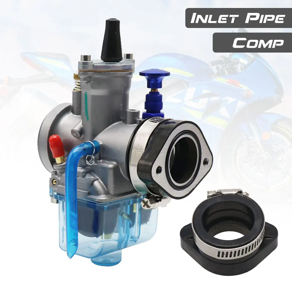 Адаптер карбюратора мотоцикла ZSDTRP впускная труба для двигателя PE26 28 30 PWK21 24 26