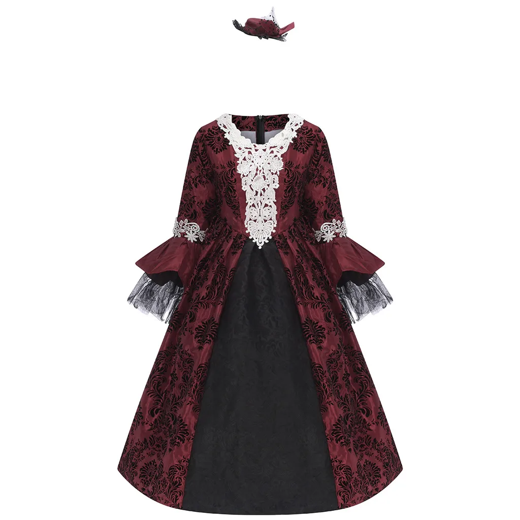 

vintage Medieval Robe Cosplay Costume Fashion Women Halloween Cosplay Witch Vintage Gothic Dress Cosplay Dress