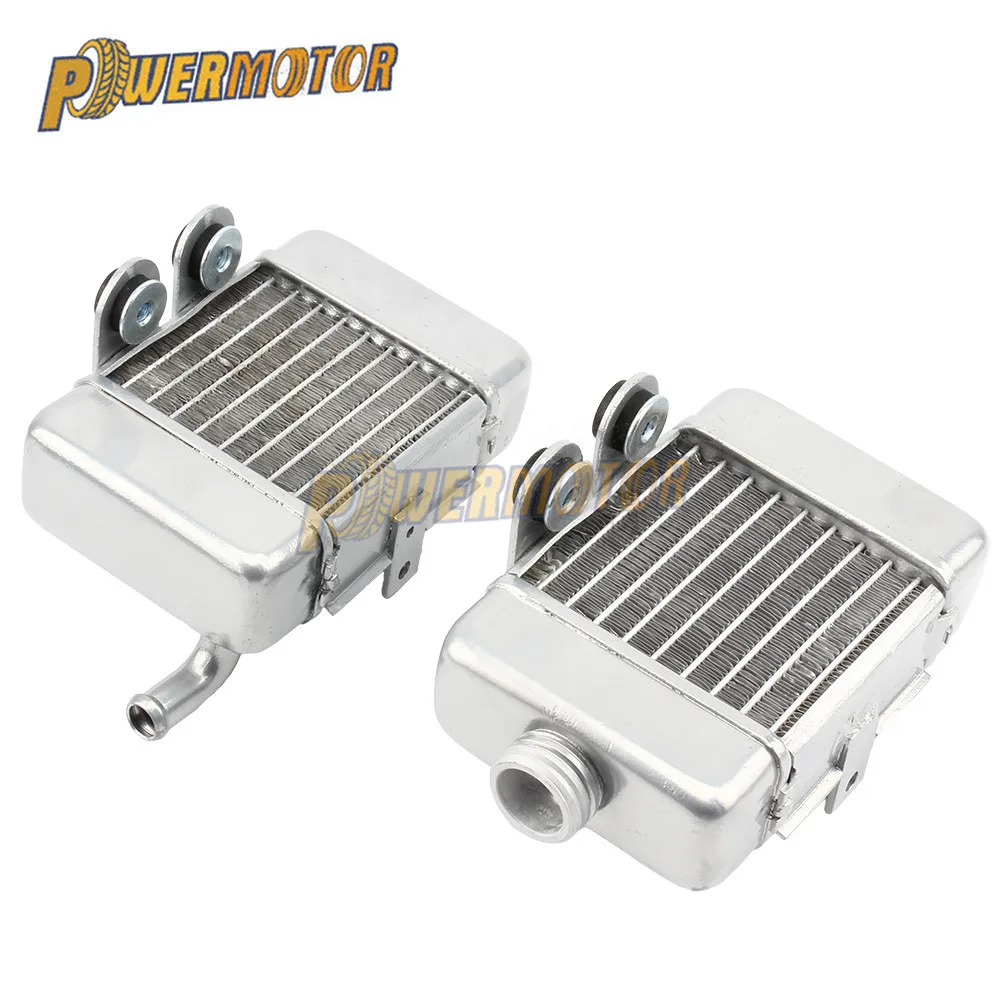 

Комплект радиатора из сплава для мотоцикла 50 SX SXS Mini 49cc 50cc, с водяным охлаждением, кроссовый мини-мотоцикл