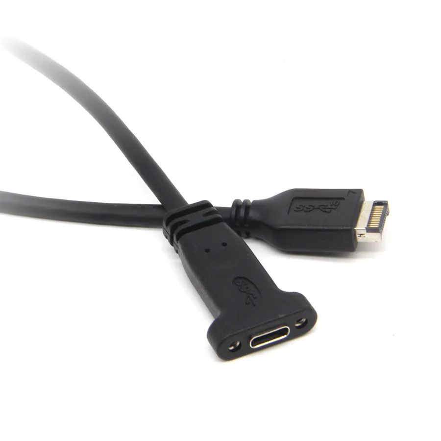 XT XINTE кабель расширения материнской платы USB 3 1 разъем передней панели тип E штекер