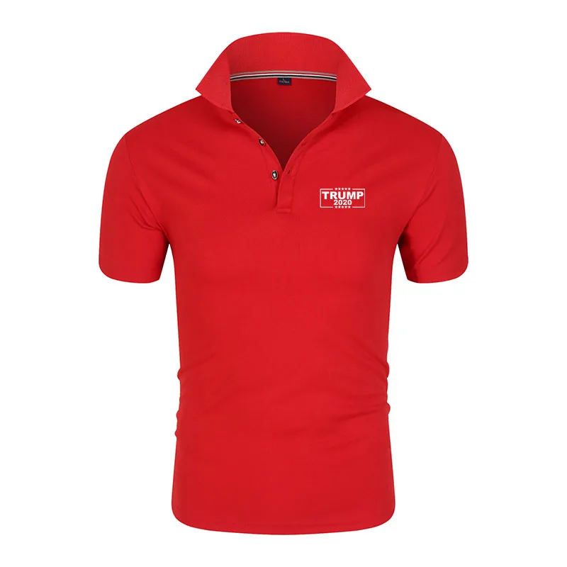 

Summer men's Lapel Short Sleeve Polo Shirt Custom solid color business men's slim short sleeve polo shirt printing