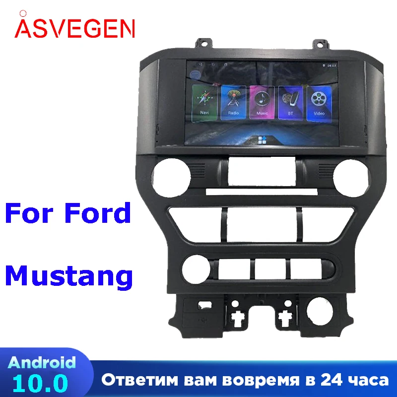 Для автомобильного GPS навигатора Ford Mustang Android плеер Bluetooth сенсорный экран и Wi Fi