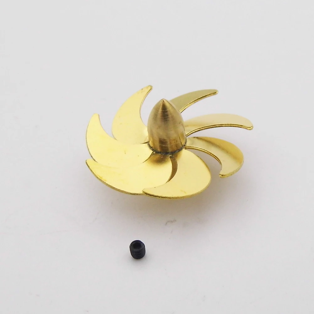 медный пропеллер с 7 лопастям