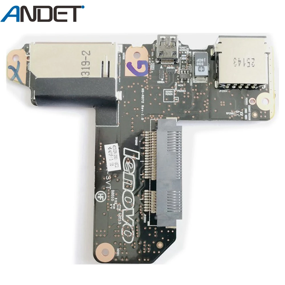 

Новый оригинальный для Lenovo ThinkPad Yoga2 Pro 13 SSD плата HDMI кардридер USB кардридер 90004971 VIUU3 45502912001