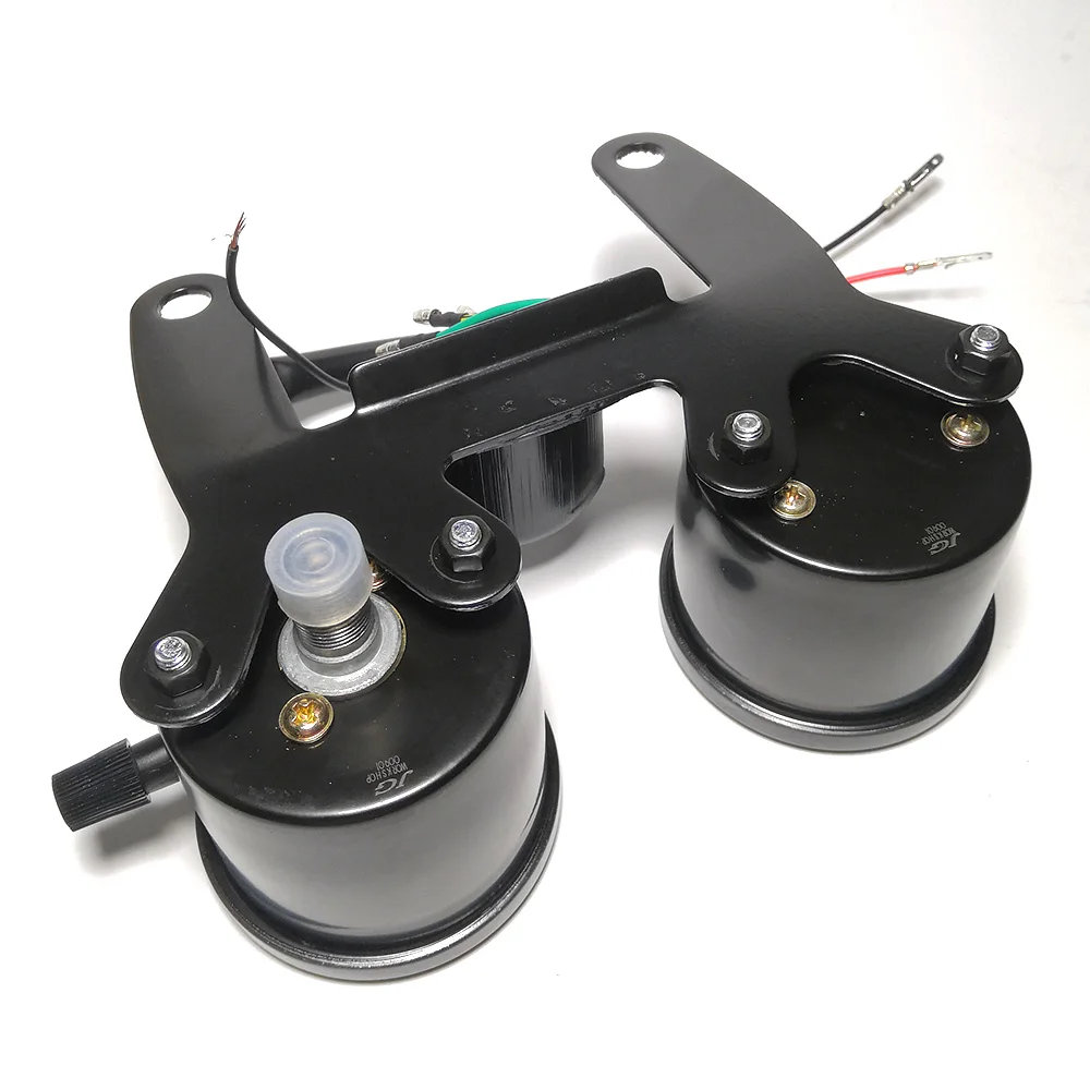 Универсальный двойной мотоциклетный спидометр тахометр с кронштейном