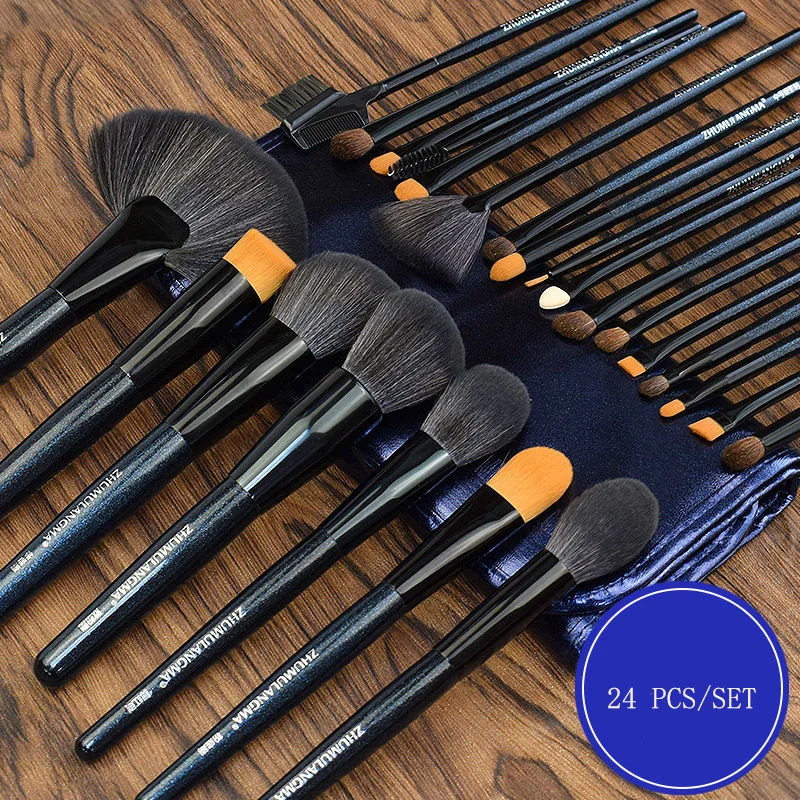 Набор профессиональных кистей для макияжа 24 шт. косметические кисти красоты