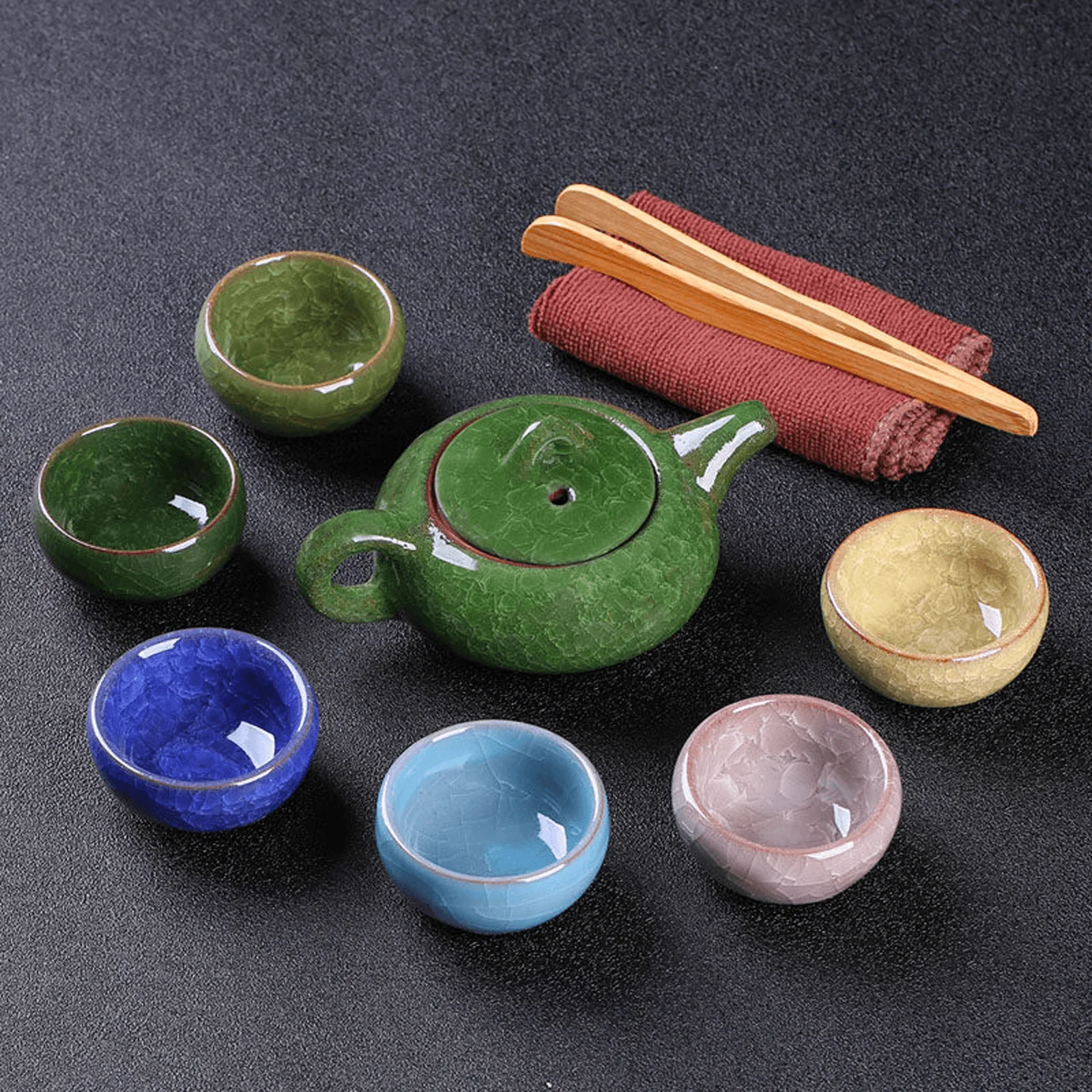 Чайный набор керамика чайный горшок китайский чайная церемония домашний сад