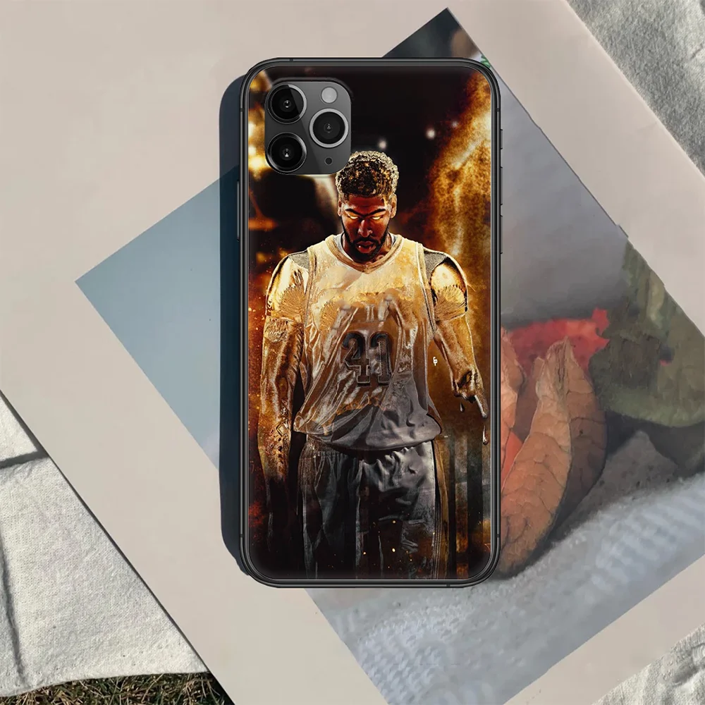 

Anthony Davis Phone Case Cover Hull For iphone 5 5s se 2020 6 6s 7 8 12 mini plus X XS XR 11 PRO MAX black Shell Luxury Prime