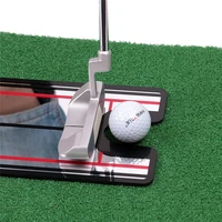 mirror golf accessories golf training aids swing trainer straight practice net putting mat alignment swing trainer eyeline