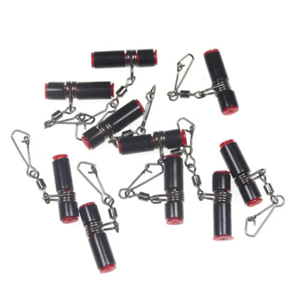 10pcs Saltwater Fishing Balance Swivel With Quick Pin String Hook Bracket Sinker Slide Fish Line Pesca Iscas Tackle | Спорт и