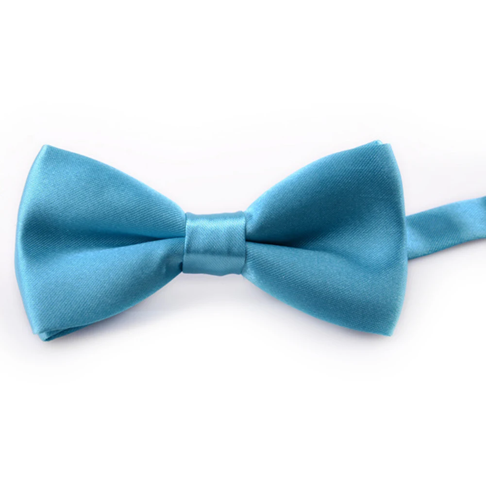 Мужской банкетный галстук бабочка хорошего качества детский регулируемый для