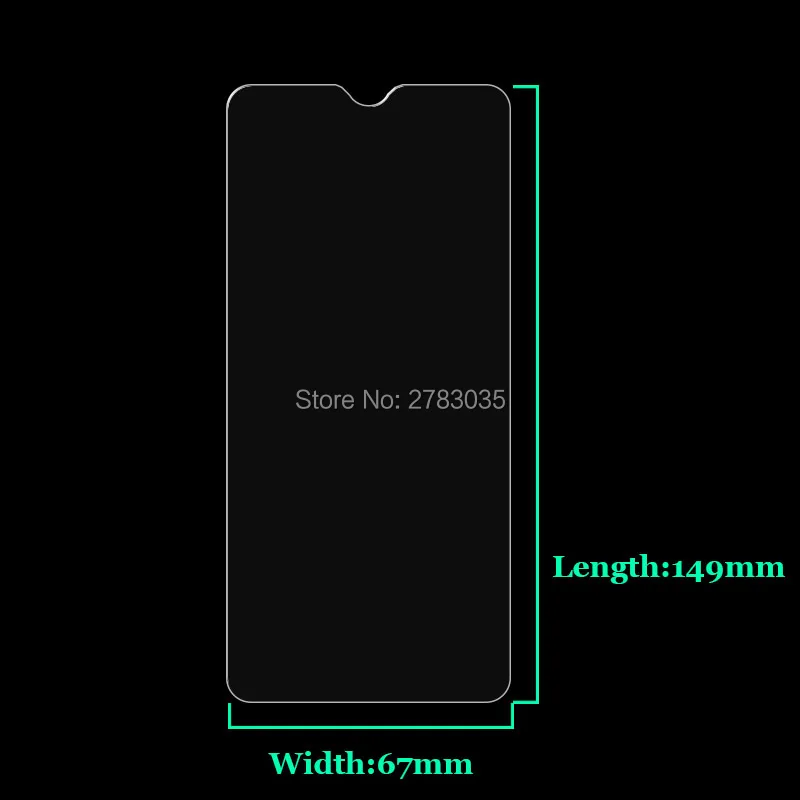 Для Leagoo S11 6," 9 H твердость 2.5D ультра-тонкий Закаленное стекло пленка защитная пленка для экрана