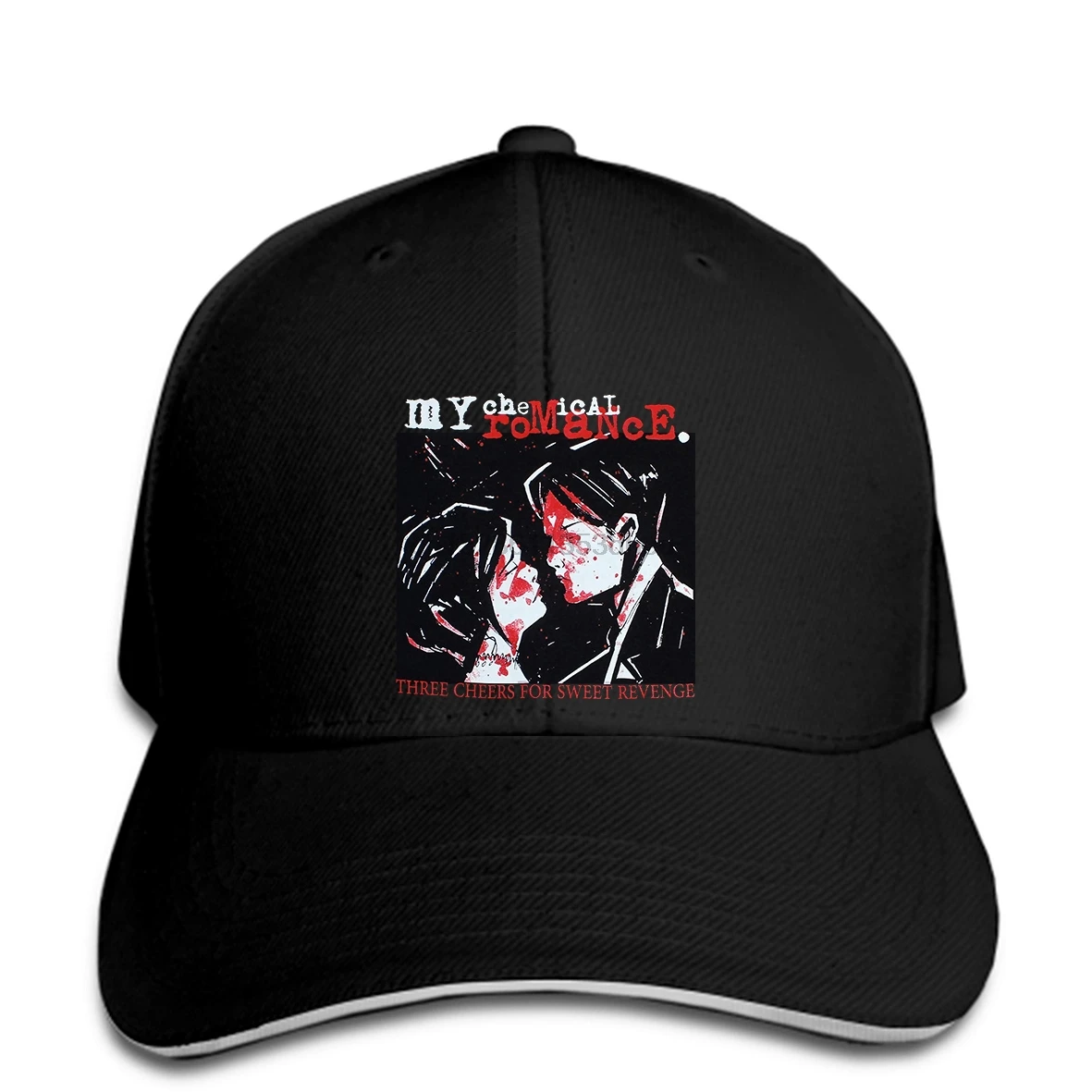 MY CHEMICAL ROMANCE THREE CHEERS FOR SWEET REVENGE бейсболка с коротким рукавом оптовая продажа Кепка