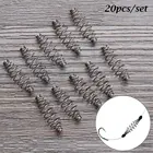 Рыболовная пружина для карпа, набор из 20 предметов, плавающая кормушка, снасти для ловли карпа, оливковая, S M L