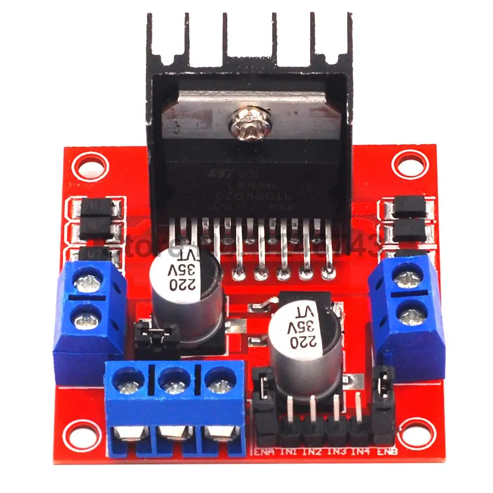 Плата управления L298N модуль L298 шаговый двигатель макетная плата для