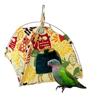 parrot bird nest house bed habitat cave hanging tent parakeet sleep hut hammock birds supplies sl drop shipping worldwide sale