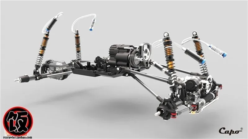 Капо ACE1 Рок Гусеничный 1/10 Радиоуправляемый автомобиль 2,4G 4CH 4WD сканеры 4x4 вождение автомобиля скалолазание автомобиля моделирование скалолазание производительность