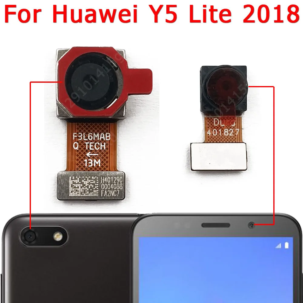 Оригинальный Для Huawei Y5 Lite 2018 спереди и сзади со встроенной камерой записи