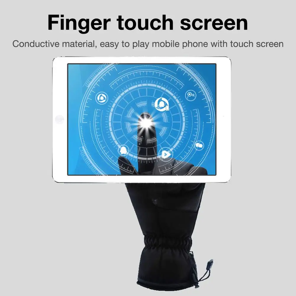 

Thermal Touchscreen Gloves Winter Warm Thermal Ski Cycling Gloves Warm Outdoor Skiing Climbing Men Bicycle Bike Gloves