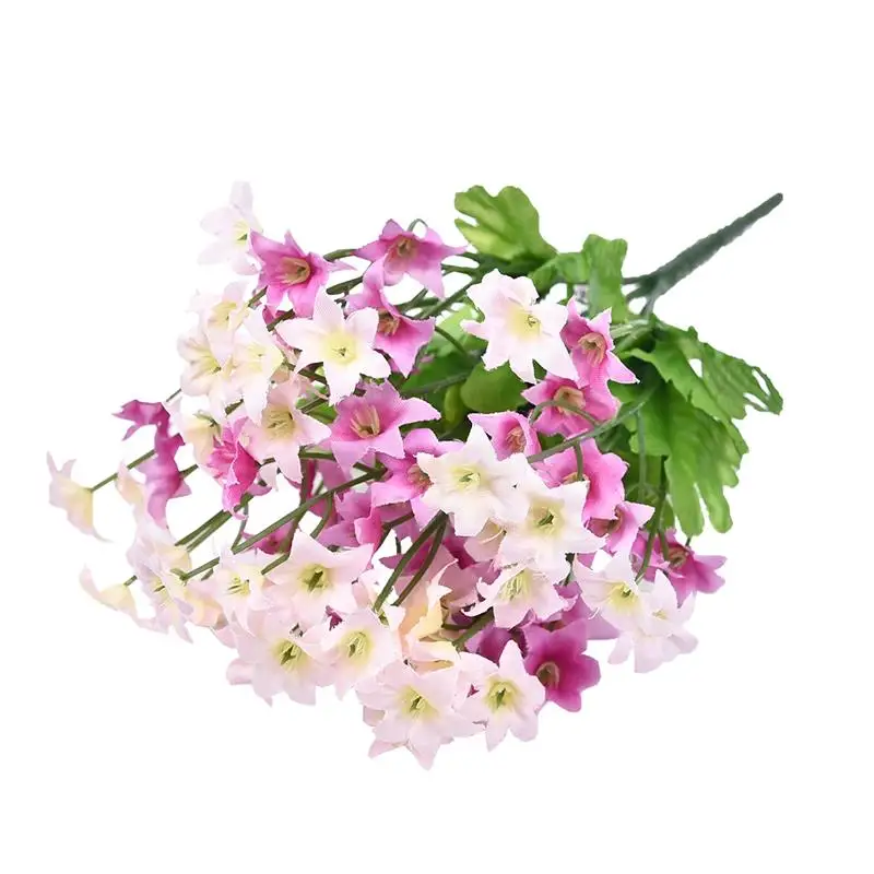 70 голова Шелковый Искусственный цветок свадебный Весна моделирование