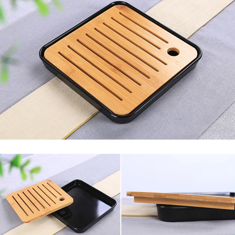 Китайский гостиничный домашний бамбуковый маленький дорожный чайный столик