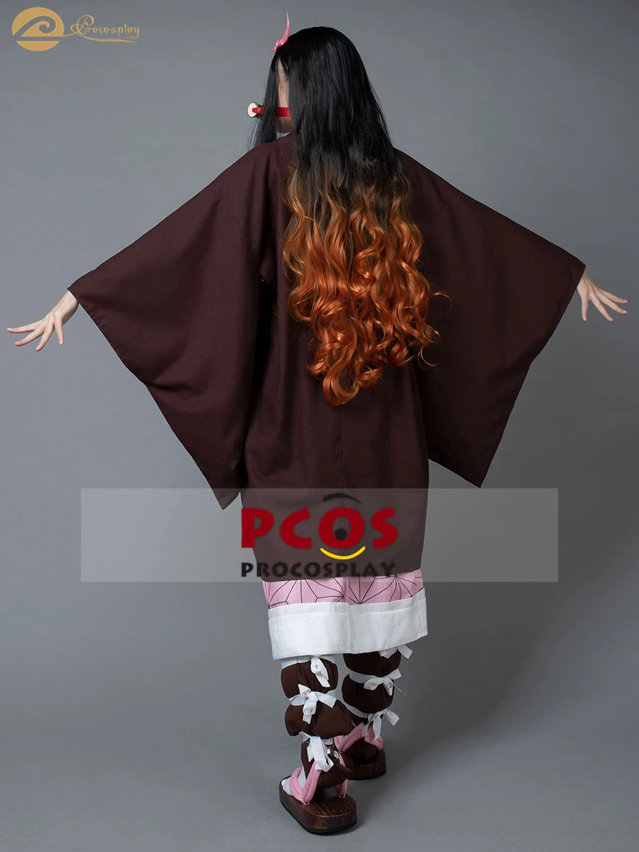 Аниме Demon Slayer Kamado Nezuko Косплей Костюм Kimetsu no Yaiba Униформа mp005697 |