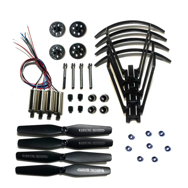

XS809 Propeller Protective Frame Motor Gears Metal Shaft for VISUO XS816 XS809W XS809HW RC Quadcopter Spare Parts