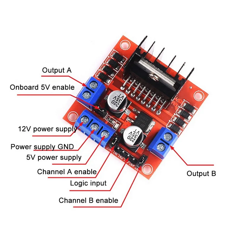 Плата драйвера модуль контроллера двигателя платы постоянного тока шаговый