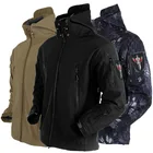 Высококачественная прячущаяся мягкая куртка из кожи акулы TAD V 4,0 уличная Военная тактическая куртка водонепроницаемая ветрозащитная Спортивная армейская одежда