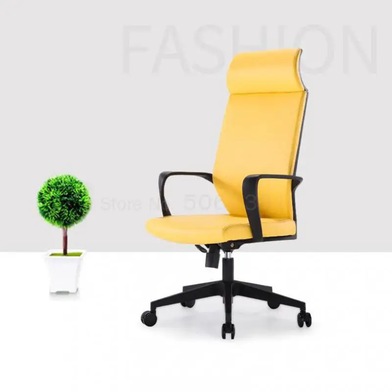 Босс стул офисный Лифт вращающийся офисная Подушка один компьютер кожаный для