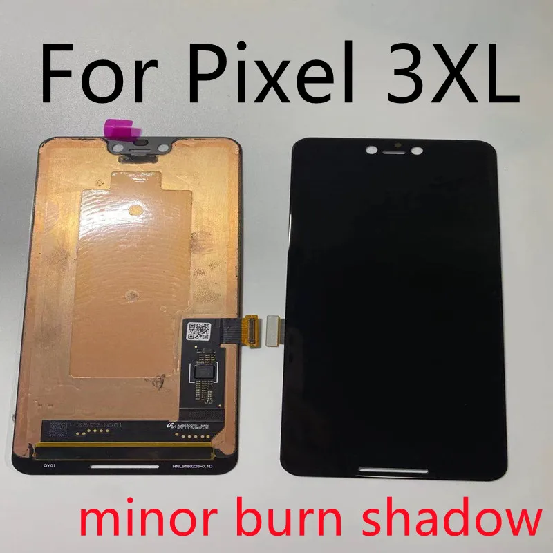 Оригинальный ЖК-дисплей Burn Shadow для Google Pixel 3XL кодирующий преобразователь