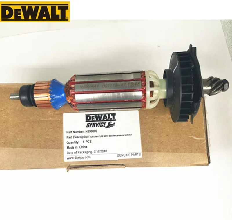 AC220 240V двигателя Ротор 637075 00 N398000 D28132 D28135 D28137 D28132C для DeWALT|Аксессуары