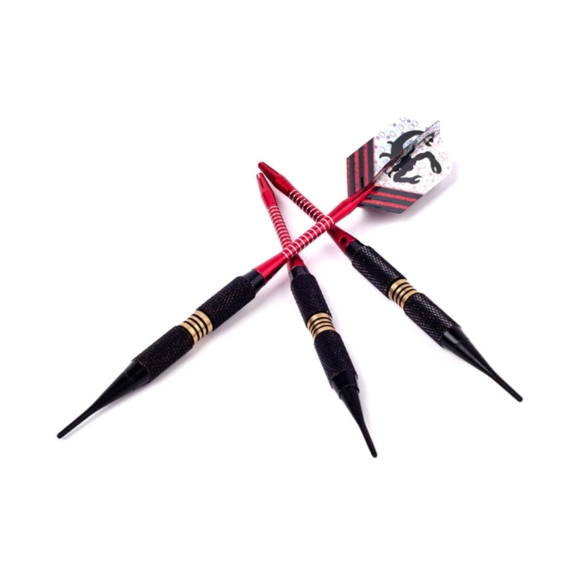 

OOTDTY 3pcs 18g Professional Dart Soft Darts Electronic Soft Tip Aluminum Shafts Sport Darts Kit